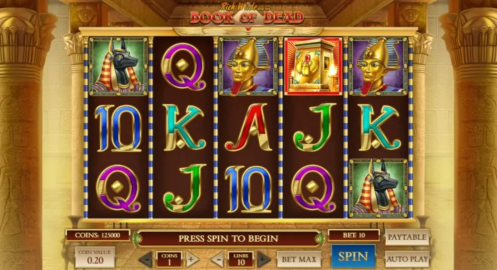 De danske casinoer der har Book of Dead